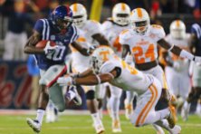 NCAA Football: Tennessee at Mississippi