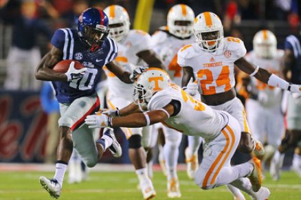 NCAA Football: Tennessee at Mississippi
